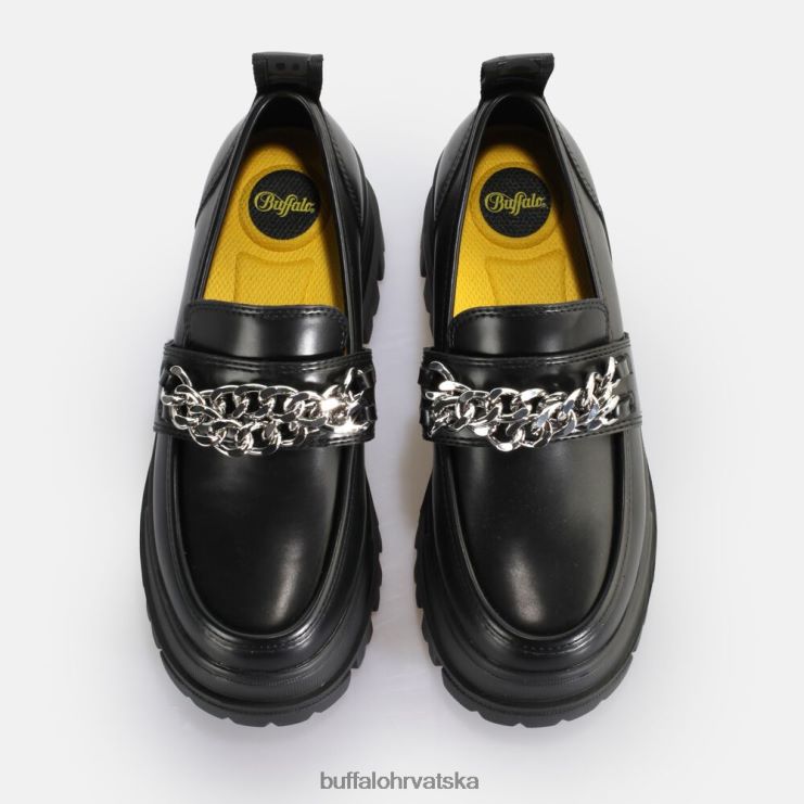 crna/srebrna Buffalo aspha loafer tc loafer vegan |mokasinke TDD6T427